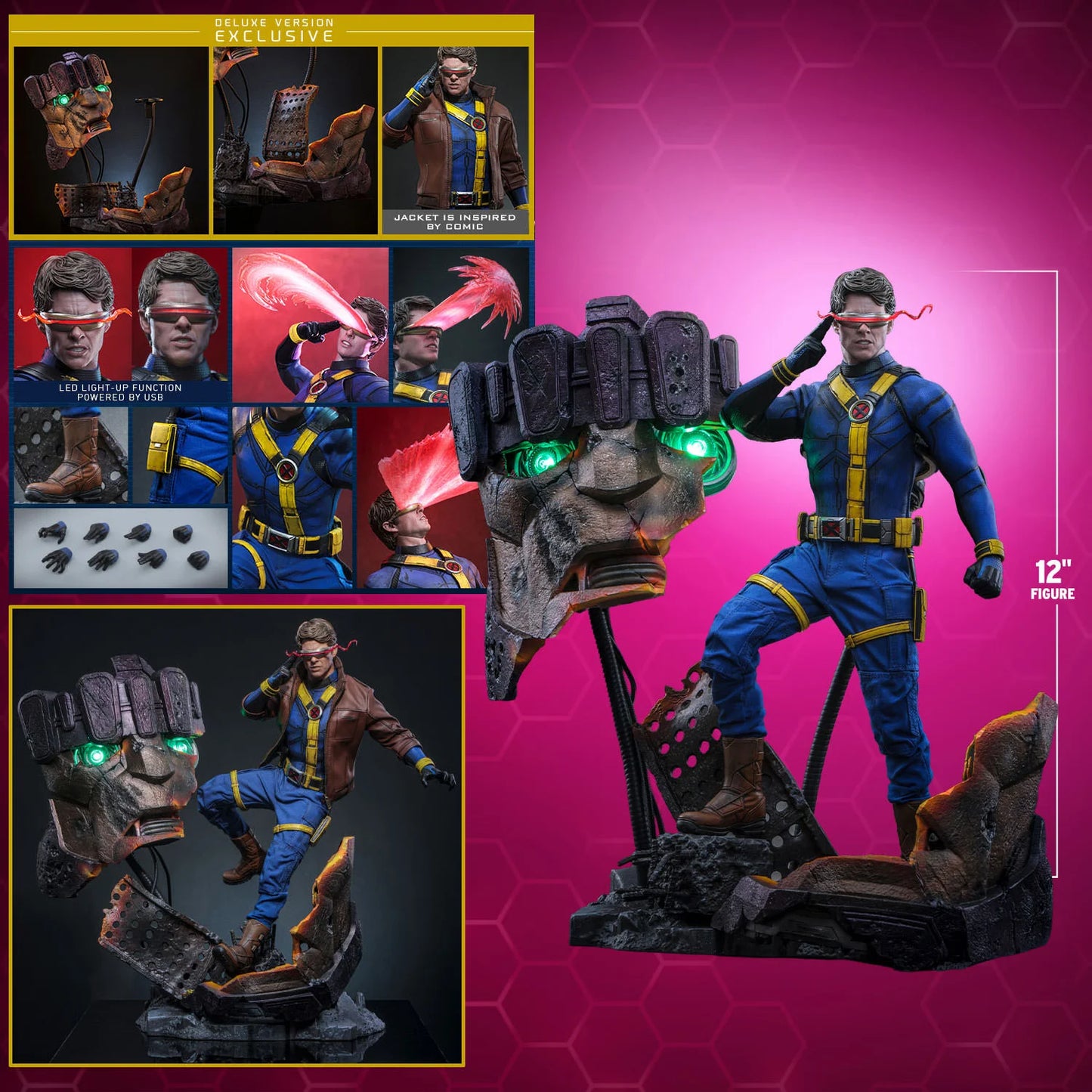 Pre-Order - Avengers: Doomsday MMS909 Cyclops (Deluxe Ver.) 1/6th Scale Collectible Figure