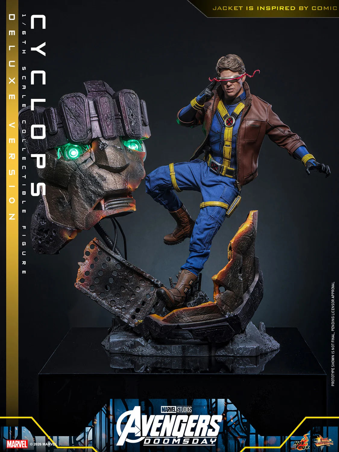 Pre-Order - Avengers: Doomsday MMS909 Cyclops (Deluxe Ver.) 1/6th Scale Collectible Figure