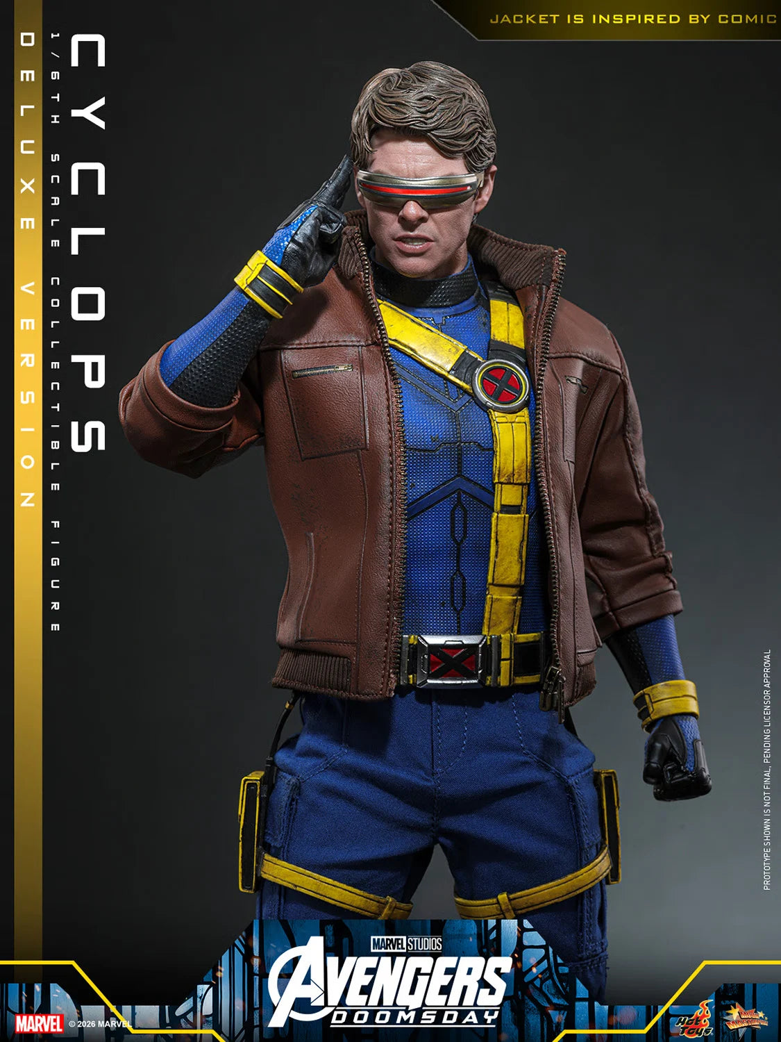 Pre-Order - Avengers: Doomsday MMS909 Cyclops (Deluxe Ver.) 1/6th Scale Collectible Figure