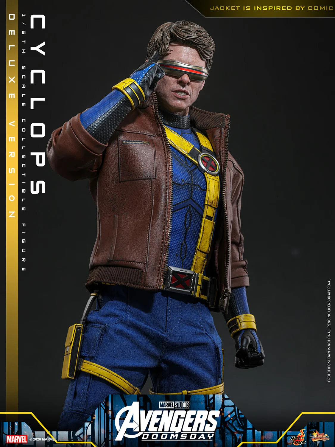 Pre-Order - Avengers: Doomsday MMS909 Cyclops (Deluxe Ver.) 1/6th Scale Collectible Figure