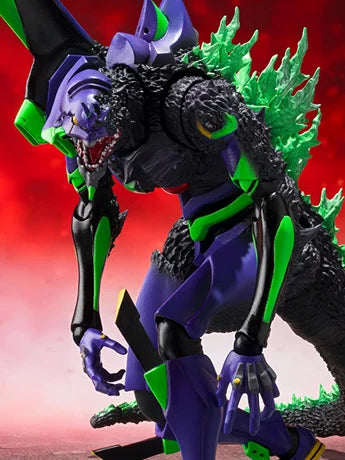 Pre-Order - Godzilla vs. Evangelion S.H.MonsterArts Evangelion Test Type-01 "G" Awakening Form Action Figure