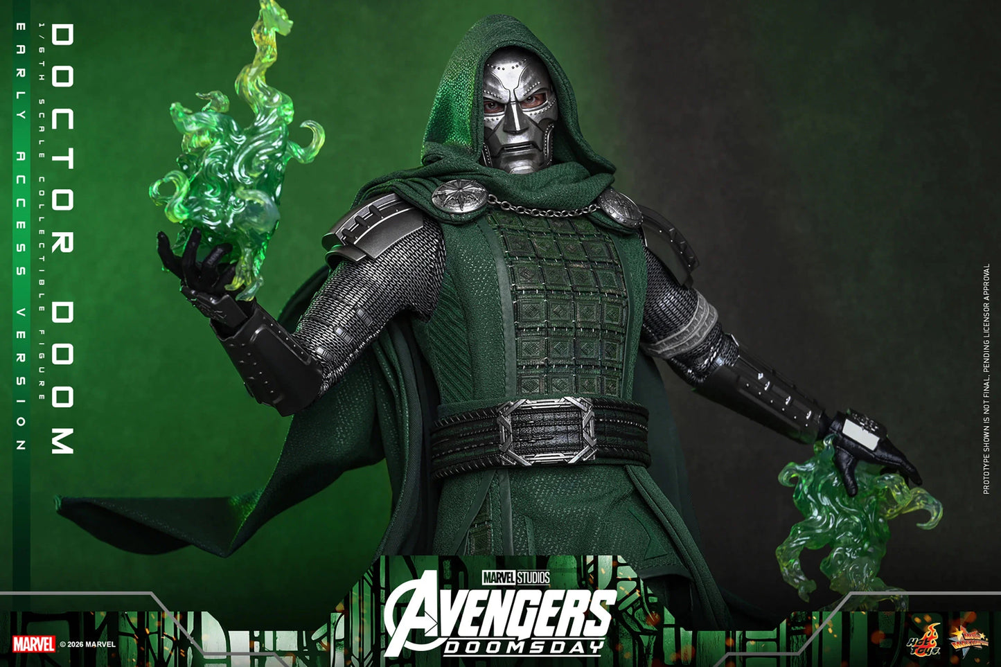 Pre-Order - Avengers: Doomsday MMS906 Doctor Doom 1/6th Scale Collectible Figure