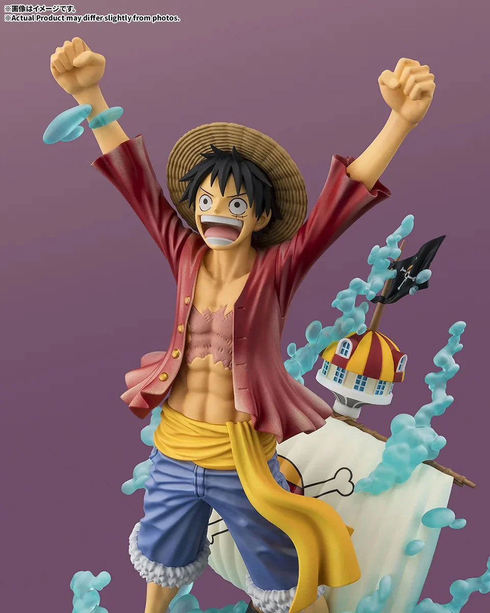 PRE-ORDER - One Piece FiguartsZERO STARTune Monkey D. Luffy (Setting Sail for the New World)