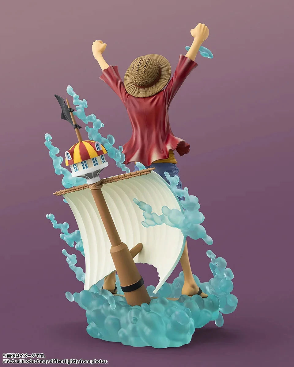 PRE-ORDER - One Piece FiguartsZERO STARTune Monkey D. Luffy (Setting Sail for the New World)