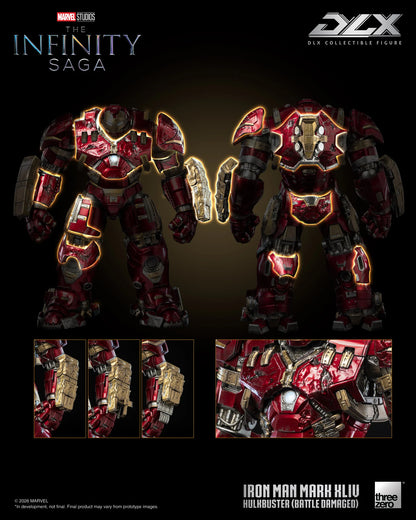 PRE-ORDER - Marvel: The Infinity Saga DLX Iron Man 44 Hulkbuster (Battle Damaged) Action Figure