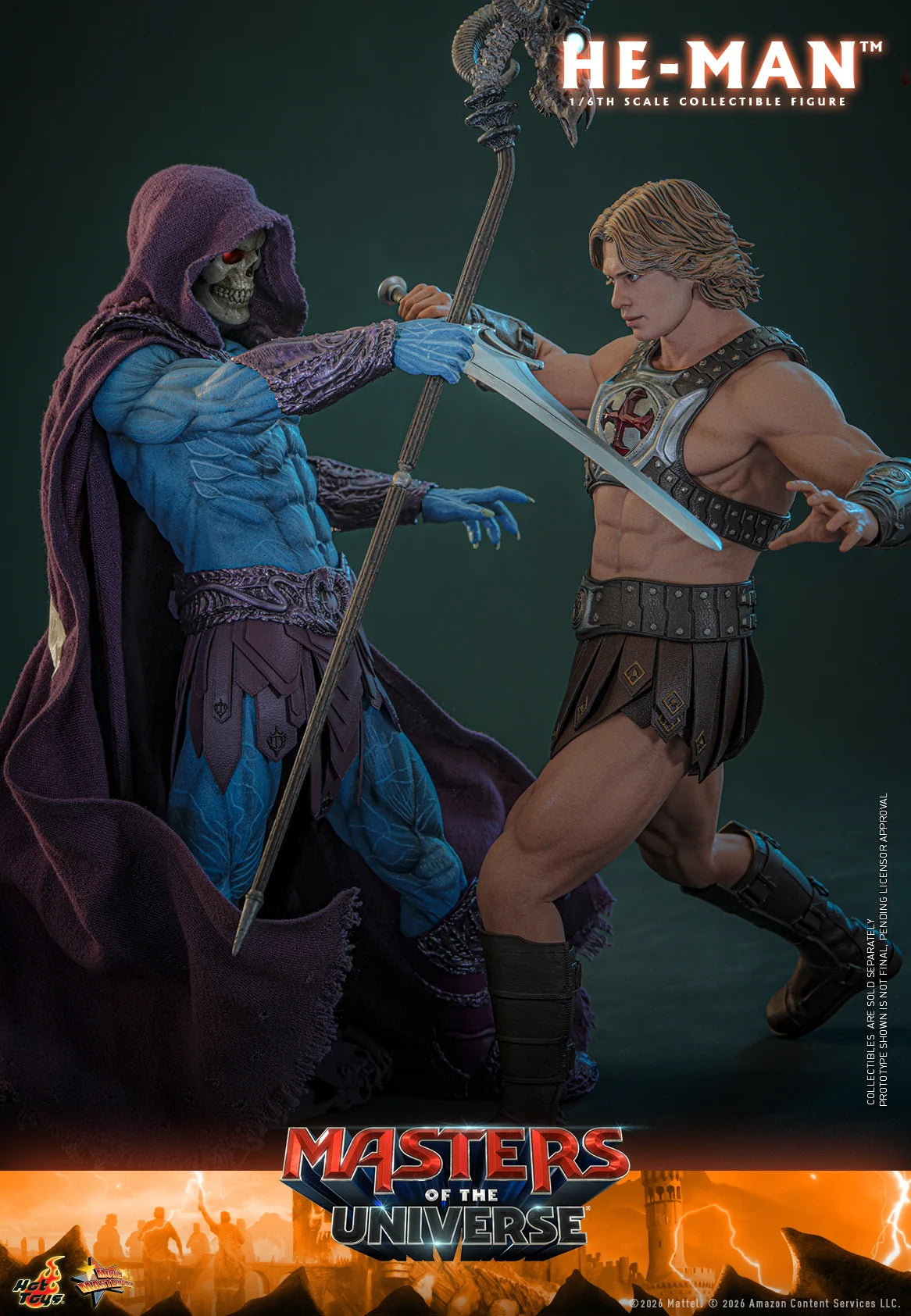 Pre-Order: Masters of the Universe (2026) MMS888 He-Man 1/6th Scale Collectible Figure