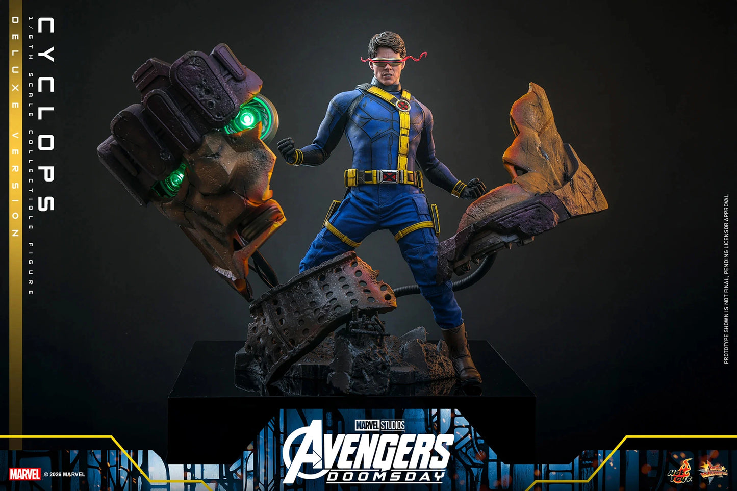 Pre-Order - Avengers: Doomsday MMS909 Cyclops (Deluxe Ver.) 1/6th Scale Collectible Figure
