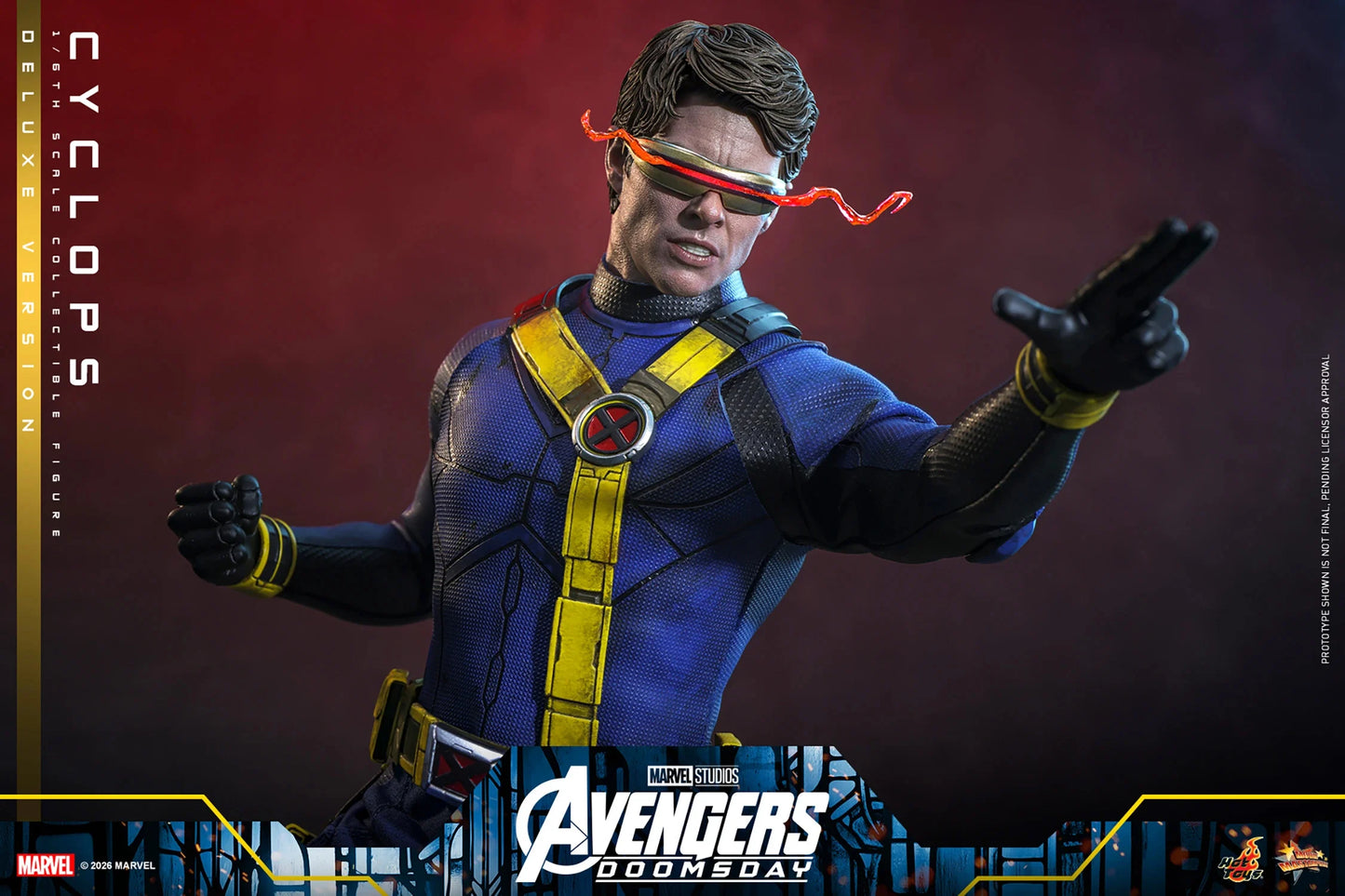 Pre-Order - Avengers: Doomsday MMS909 Cyclops (Deluxe Ver.) 1/6th Scale Collectible Figure
