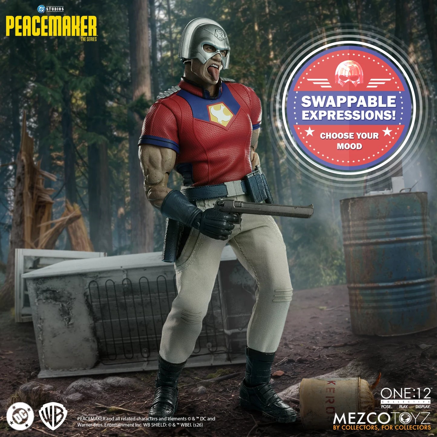 Pre-Order: Peacemaker One:12 Collective Peacemaker Action Figure