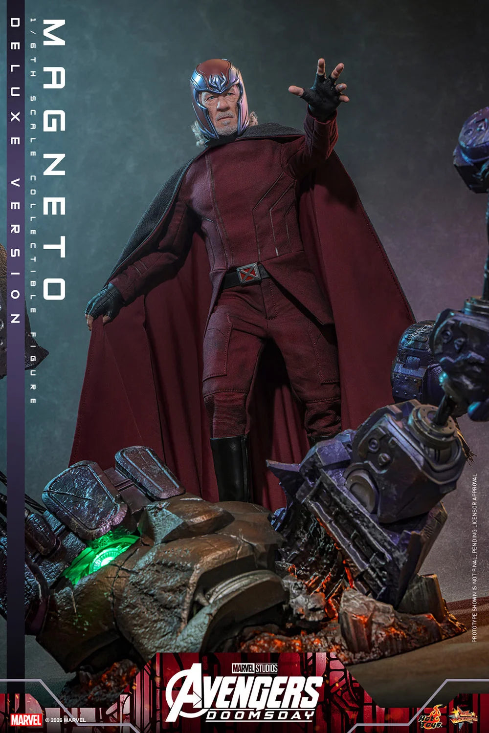 Pre-Order -Avengers: Doomsday MMS913 Magneto (Deluxe Ver.) 1/6th Scale Collectible Figure