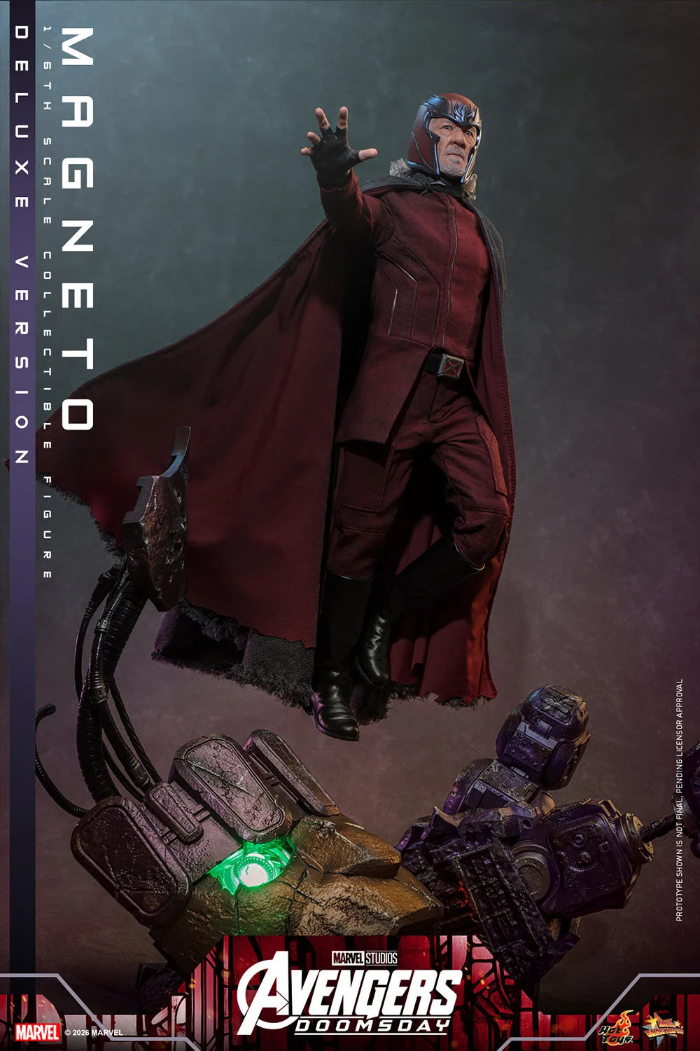 Pre-Order -Avengers: Doomsday MMS913 Magneto (Deluxe Ver.) 1/6th Scale Collectible Figure