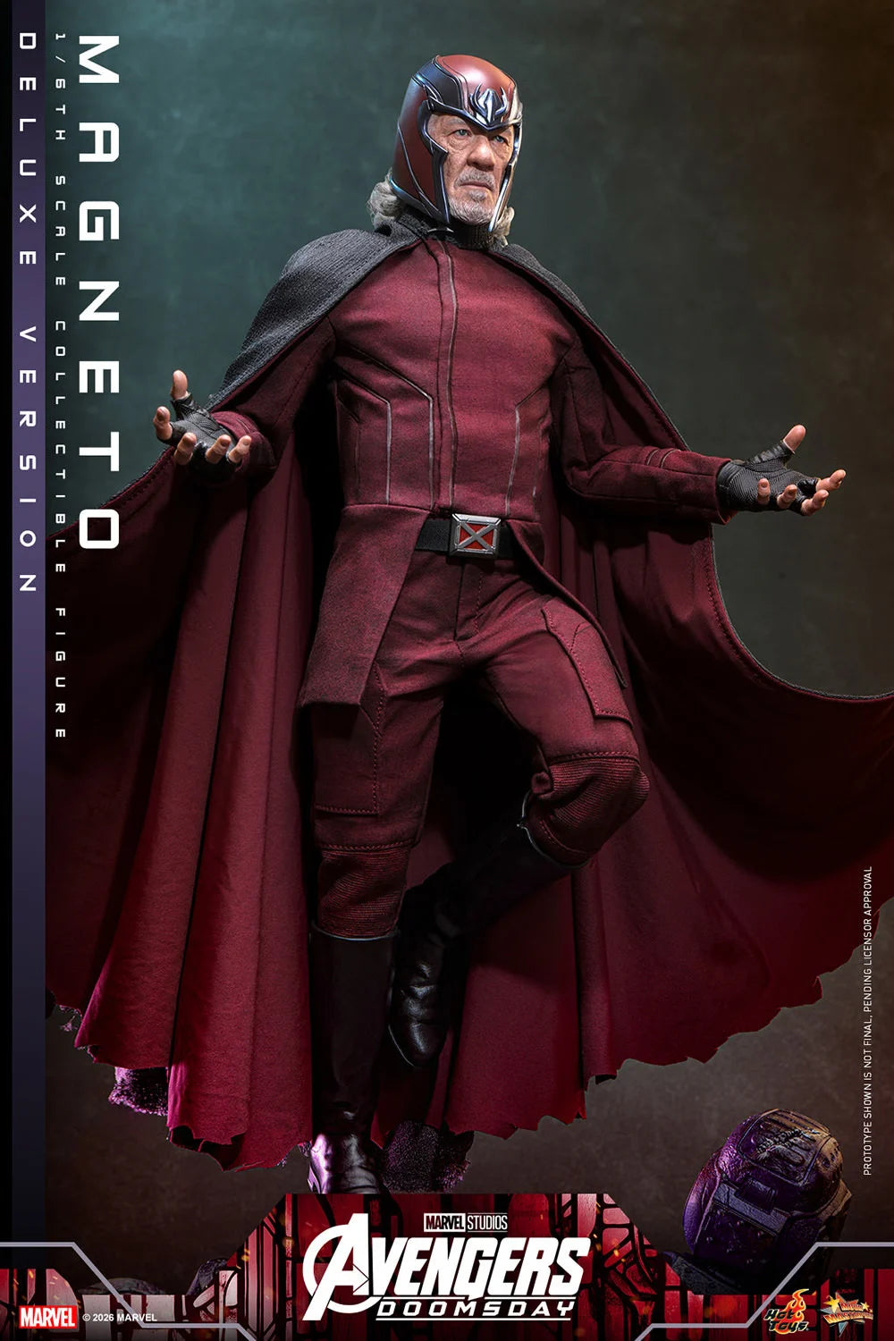 Pre-Order -Avengers: Doomsday MMS913 Magneto (Deluxe Ver.) 1/6th Scale Collectible Figure