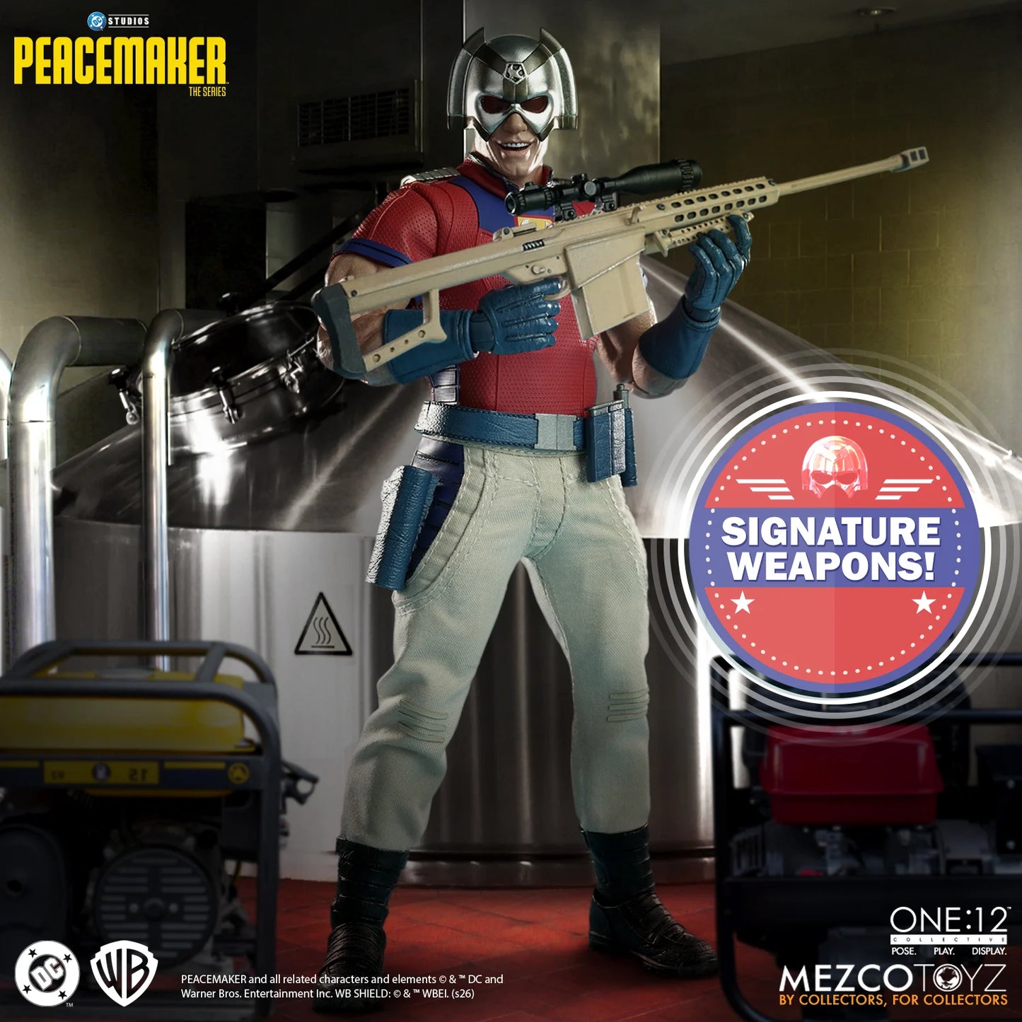 Pre-Order: Peacemaker One:12 Collective Peacemaker Action Figure
