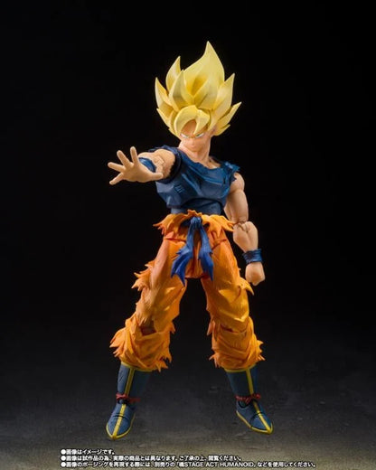 Dragon Ball Z S.H.Figuarts Super Saiyan Goku (Fighter of Rage) Exclusive Action Figure