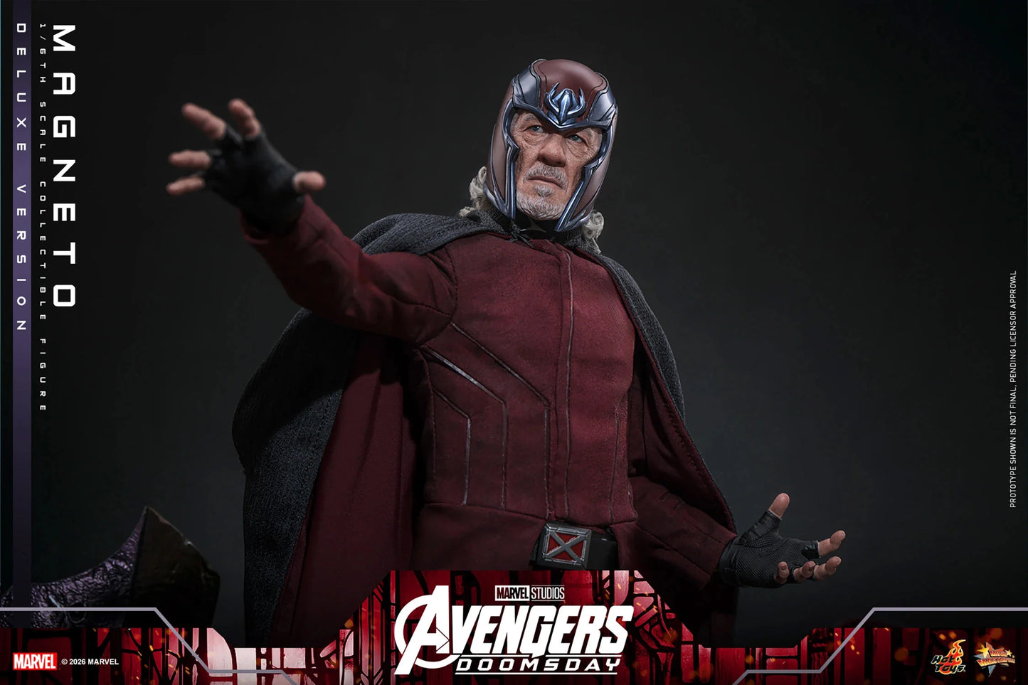 Pre-Order -Avengers: Doomsday MMS913 Magneto (Deluxe Ver.) 1/6th Scale Collectible Figure