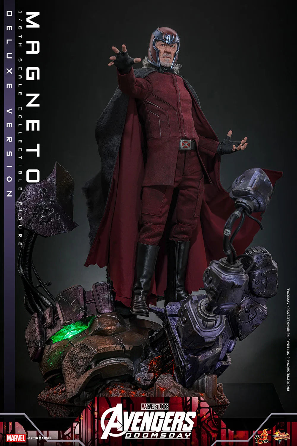 Pre-Order -Avengers: Doomsday MMS913 Magneto (Deluxe Ver.) 1/6th Scale Collectible Figure
