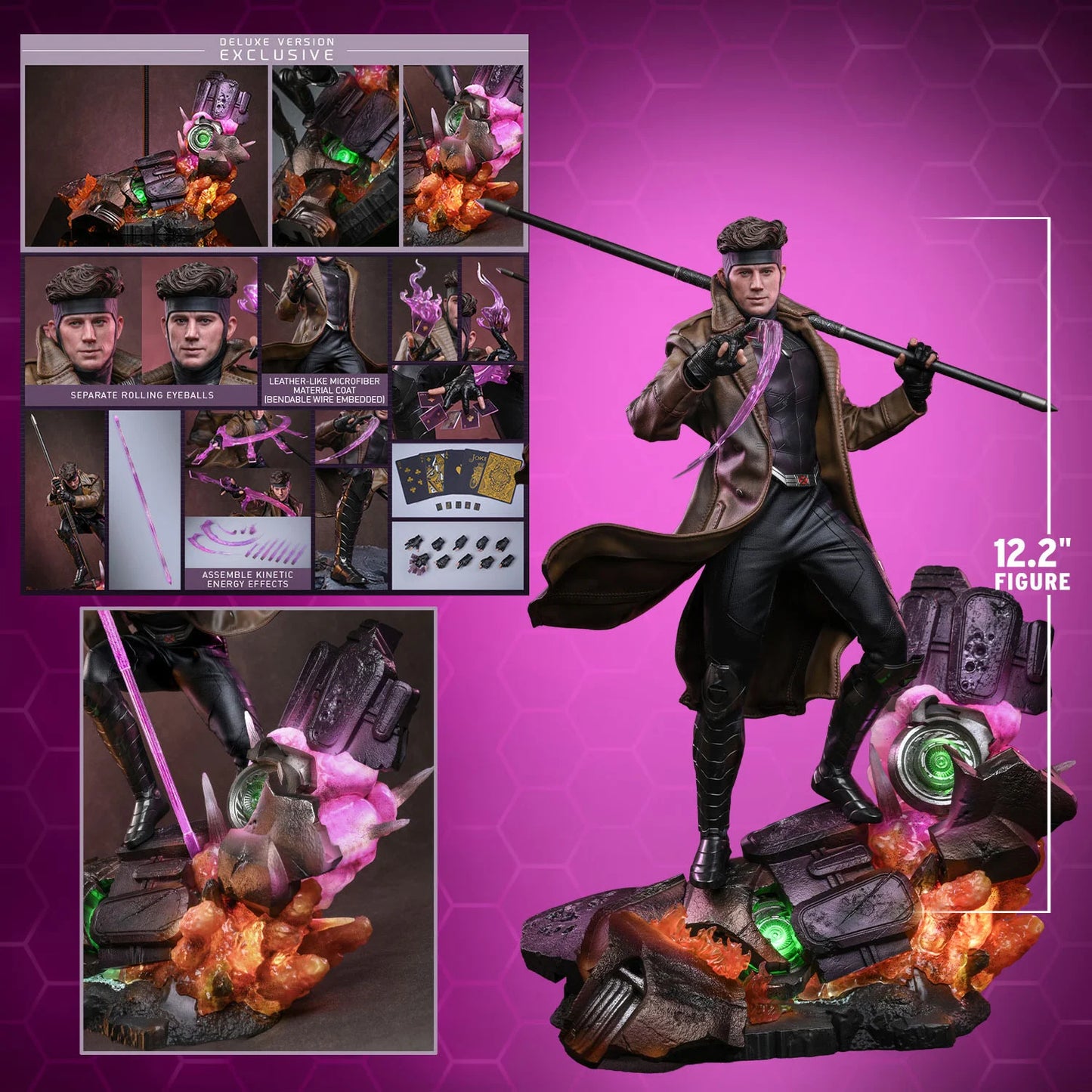 Pre-Order -Avengers: Doomsday MMS911 Gambit (Deluxe Ver.) 1/6th Scale Collectible Figure