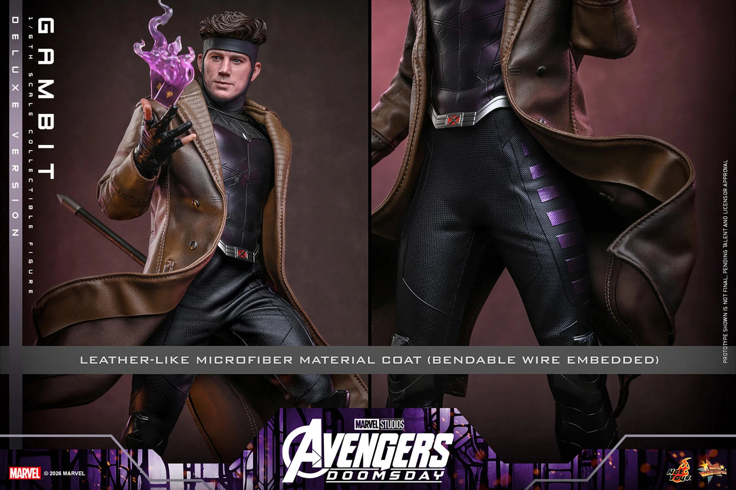 Pre-Order -Avengers: Doomsday MMS911 Gambit (Deluxe Ver.) 1/6th Scale Collectible Figure