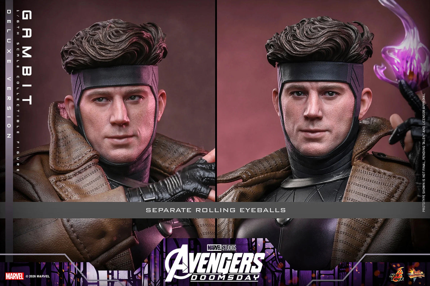 Pre-Order -Avengers: Doomsday MMS911 Gambit (Deluxe Ver.) 1/6th Scale Collectible Figure