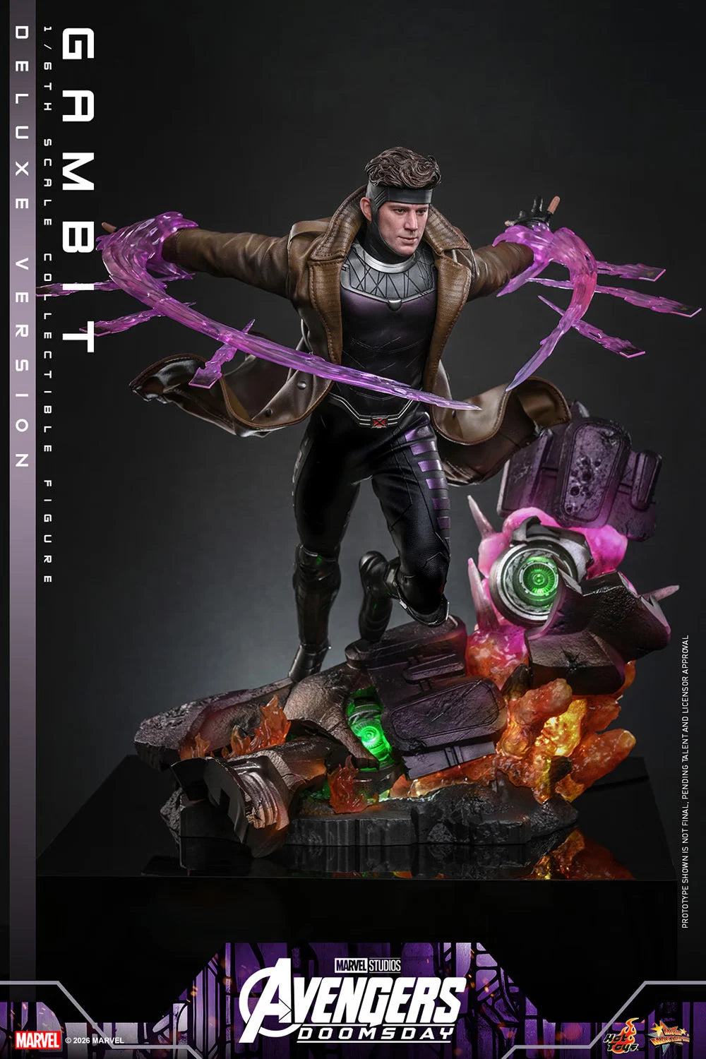 Pre-Order -Avengers: Doomsday MMS911 Gambit (Deluxe Ver.) 1/6th Scale Collectible Figure