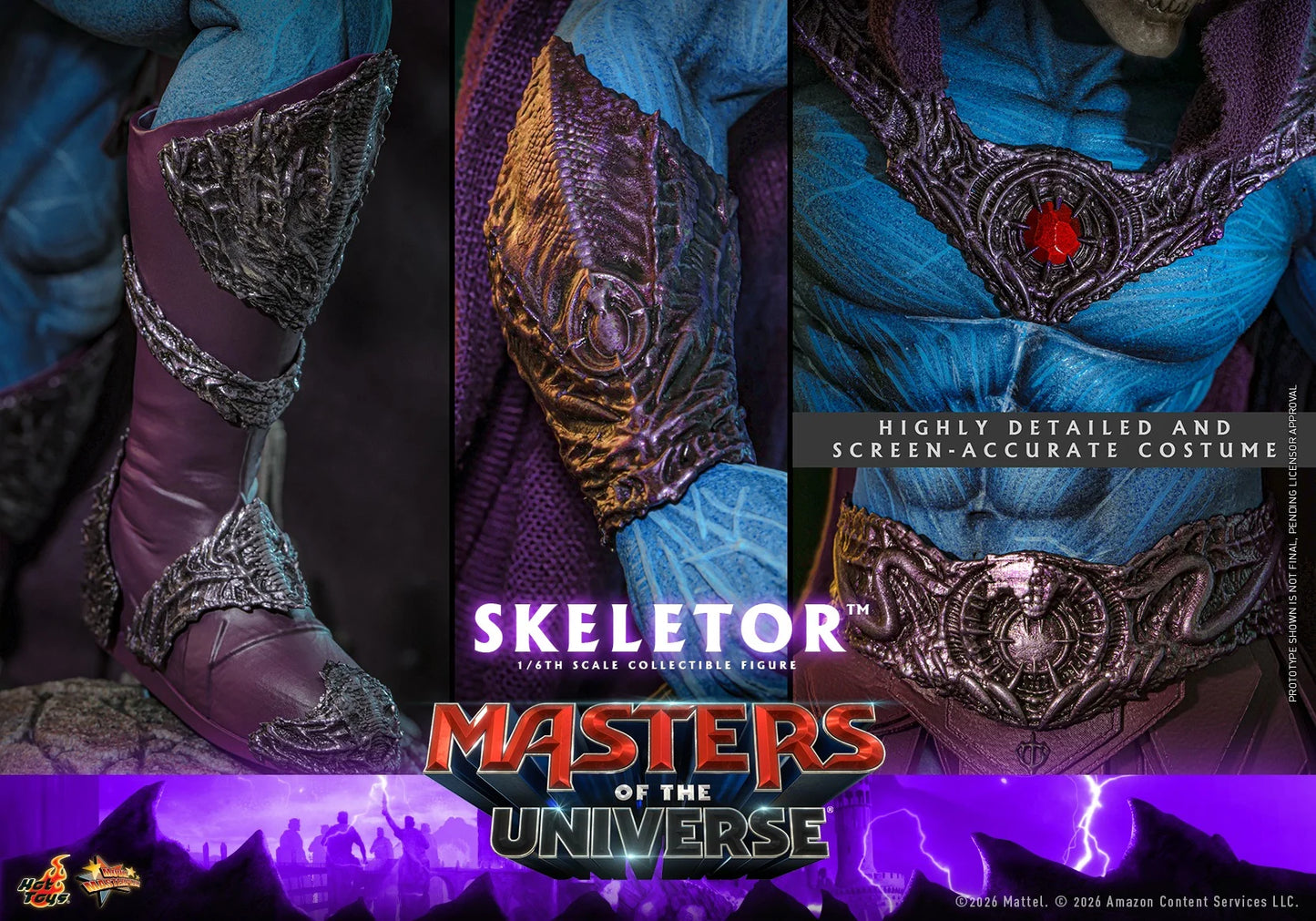 Pre-Order: Masters of the Universe (2026) MMS889 Skeletor 1/6th Scale Collectible Figure