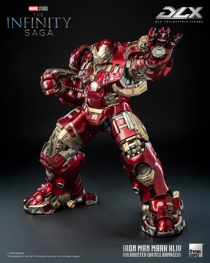PRE-ORDER - Marvel: The Infinity Saga DLX Iron Man 44 Hulkbuster (Battle Damaged) Action Figure
