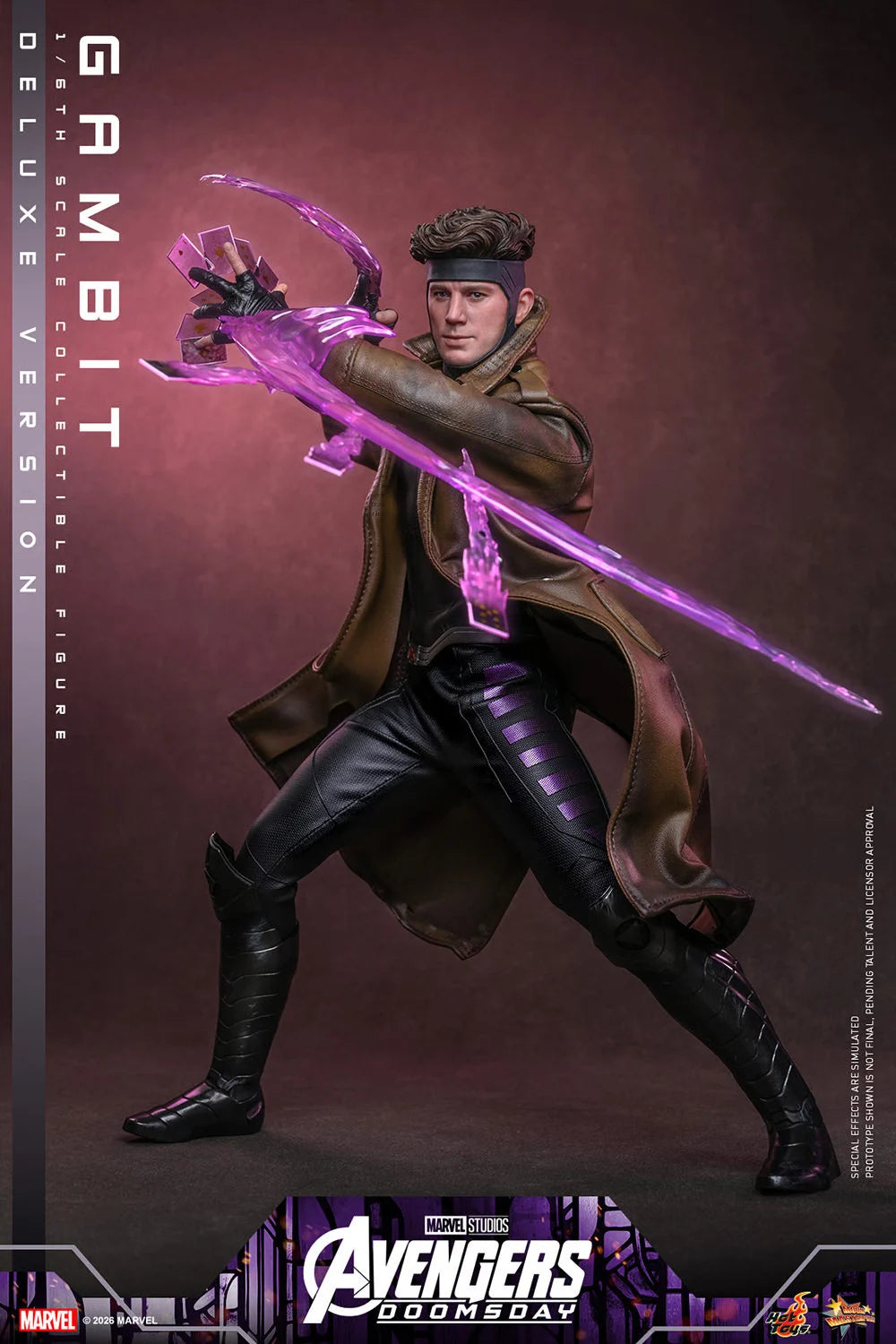 Pre-Order -Avengers: Doomsday MMS911 Gambit (Deluxe Ver.) 1/6th Scale Collectible Figure