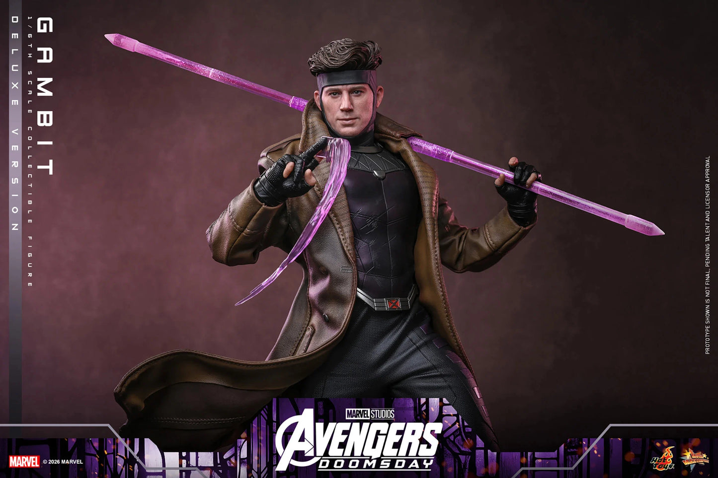 Pre-Order -Avengers: Doomsday MMS911 Gambit (Deluxe Ver.) 1/6th Scale Collectible Figure