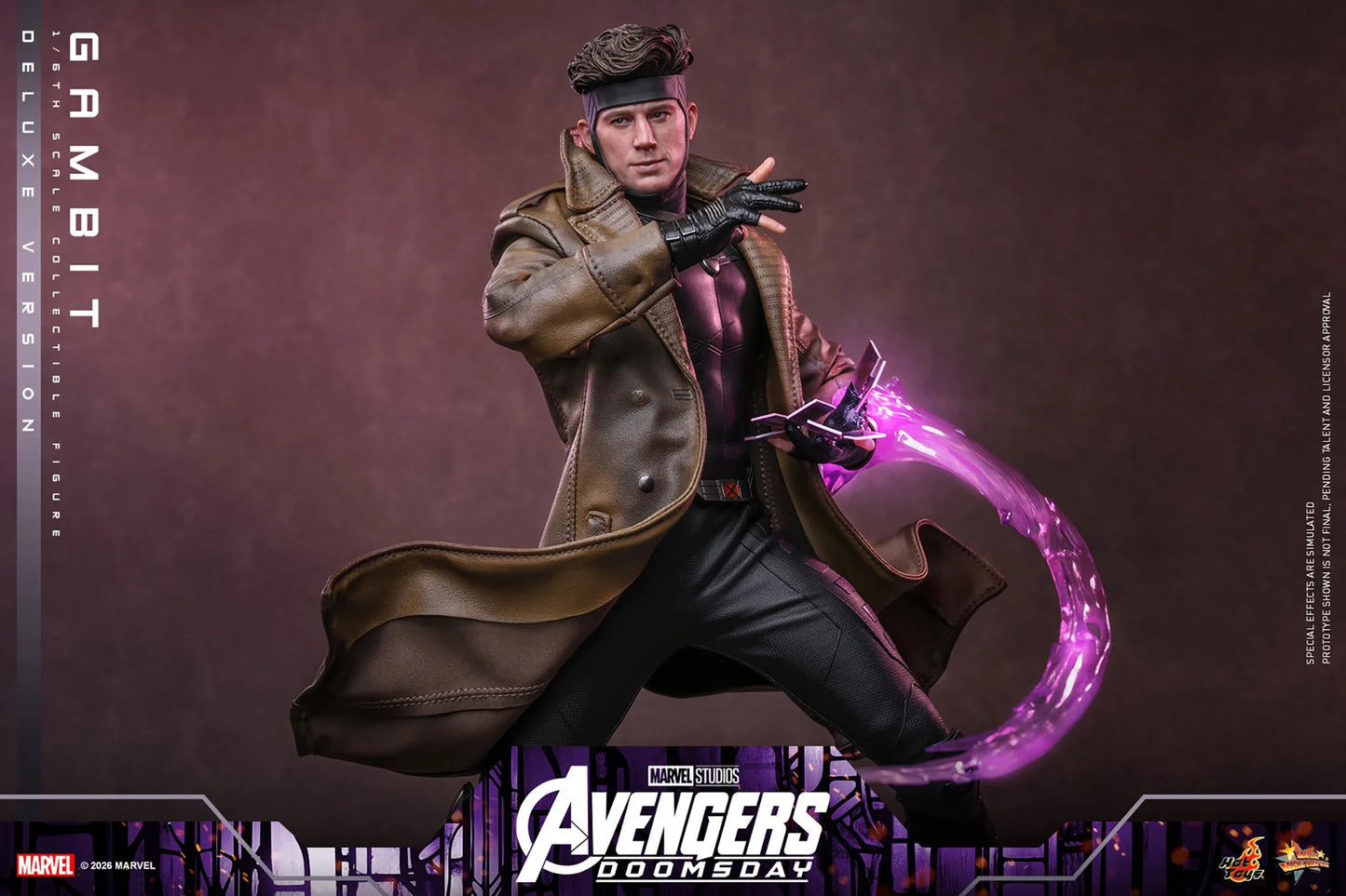 Pre-Order -Avengers: Doomsday MMS911 Gambit (Deluxe Ver.) 1/6th Scale Collectible Figure