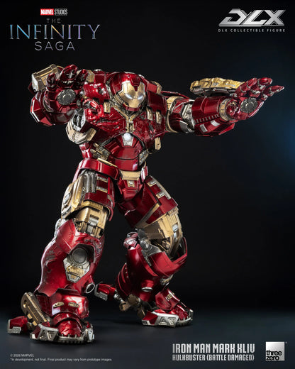 PRE-ORDER - Marvel: The Infinity Saga DLX Iron Man 44 Hulkbuster (Battle Damaged) Action Figure