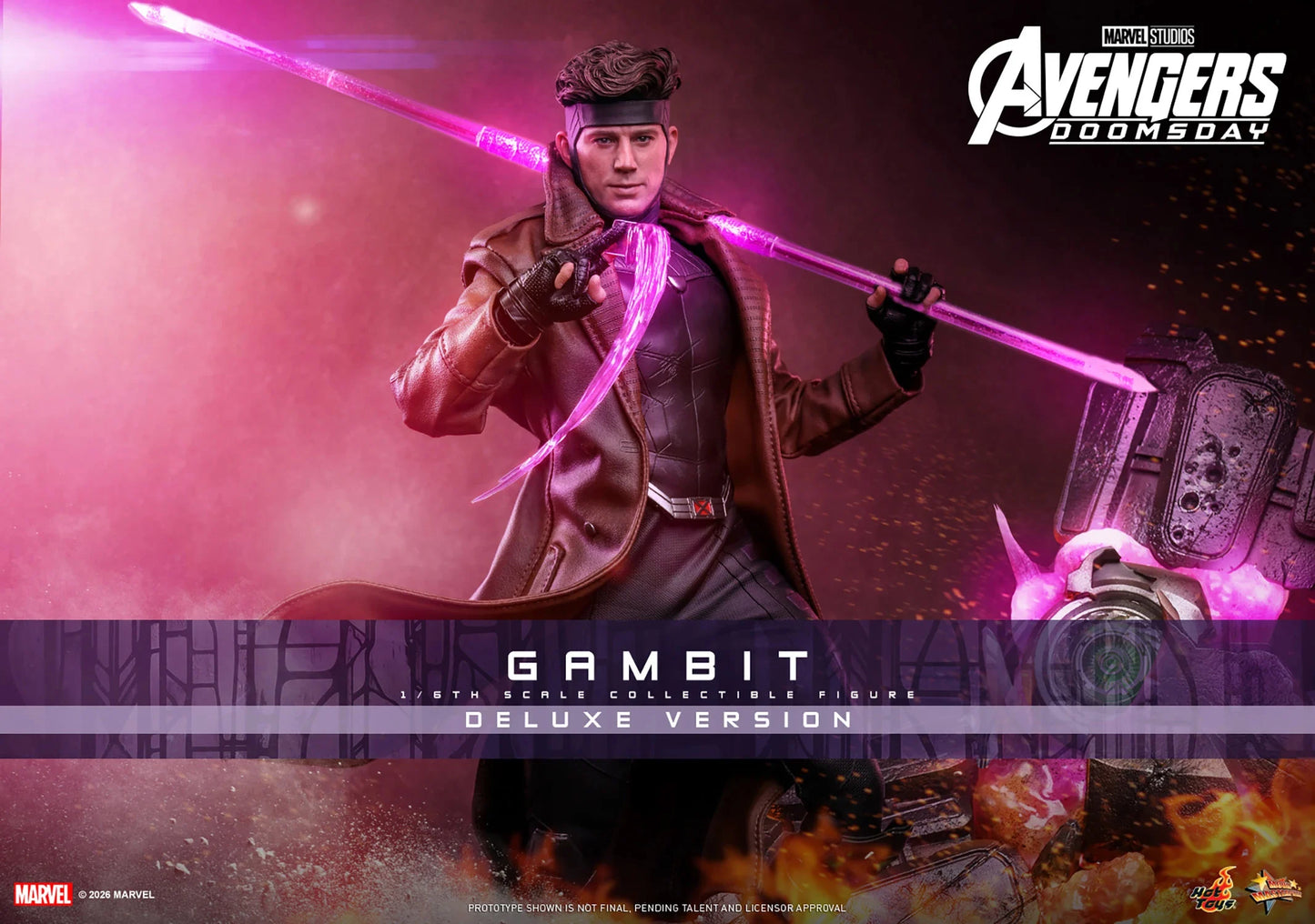 Pre-Order -Avengers: Doomsday MMS911 Gambit (Deluxe Ver.) 1/6th Scale Collectible Figure