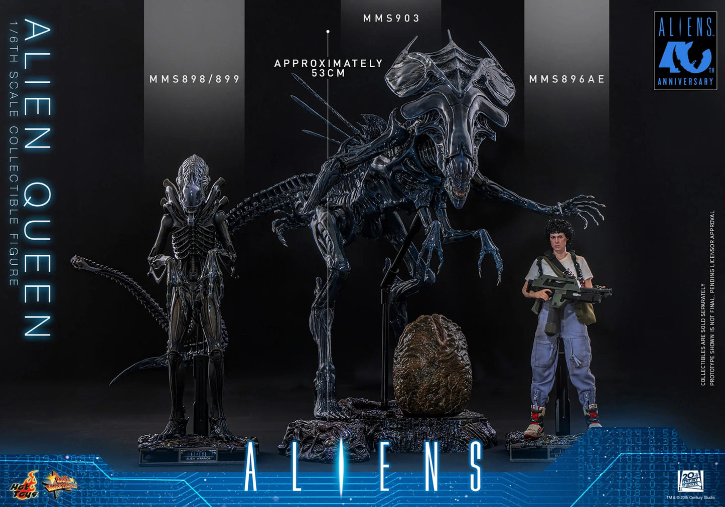 Pre-Order - Aliens MMS903 Alien Queen 1/6th Scale Collectible Figure