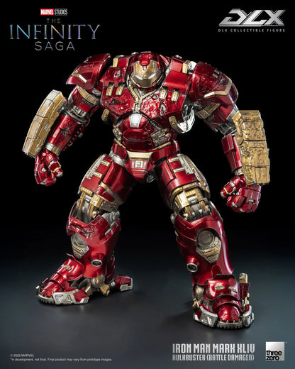 PRE-ORDER - Marvel: The Infinity Saga DLX Iron Man 44 Hulkbuster (Battle Damaged) Action Figure
