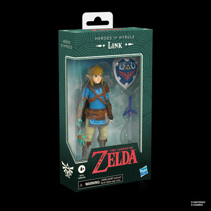 Pre-Order - The Legend of Zelda: Tears of the Kingdom Heroes of Hyrule Link Action Figure
