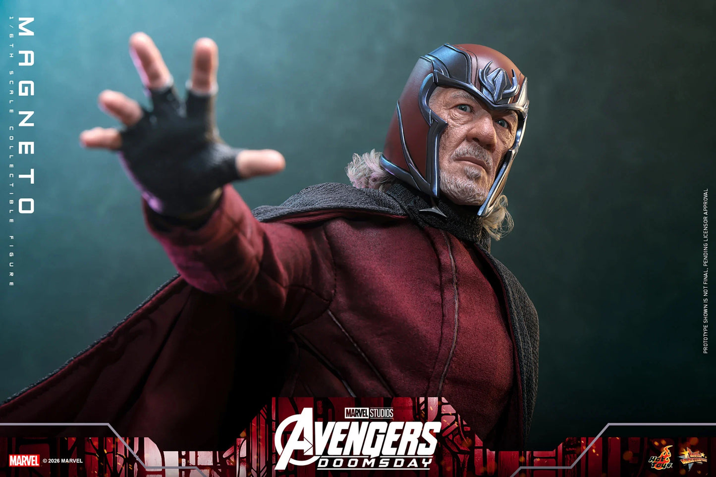 Pre-Order - Avengers: Doomsday MMS912 Magneto 1/6th Scale Collectible Figure