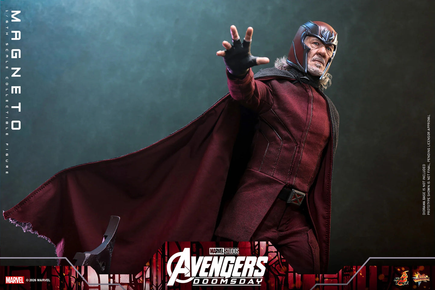 Pre-Order - Avengers: Doomsday MMS912 Magneto 1/6th Scale Collectible Figure