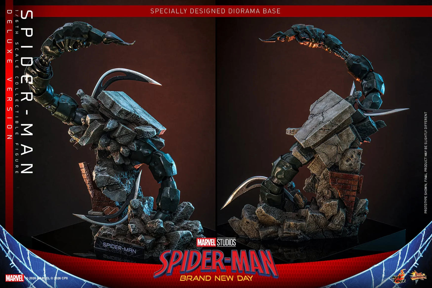 Pre-Order - Spider-Man: Brand New Day MMS893 Spider-Man (Deluxe Ver.) 1/6th Scale Collectible Figure