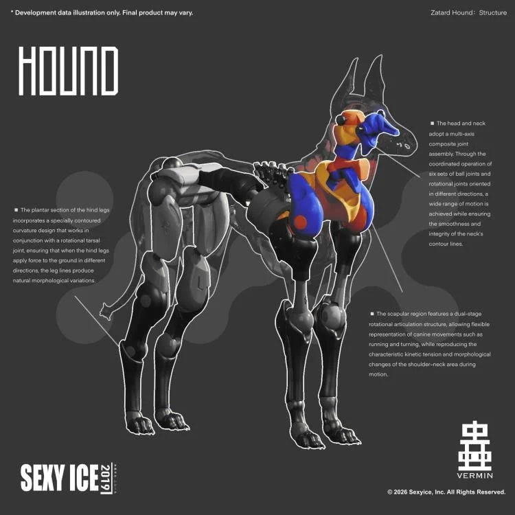 VERMIN Series EAE Zatard Hound 1/12 Scale Action Figure