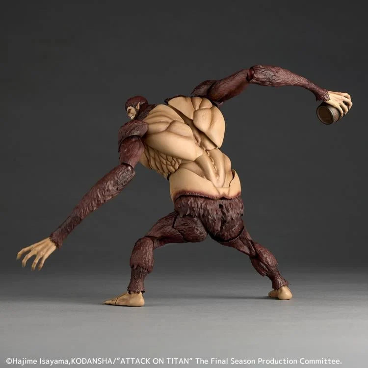 Attack on Titan Amazing Yamaguchi Revoltech NR097 Beast Titan Action Figure