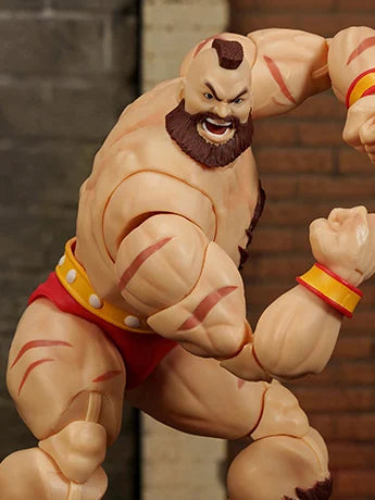 Pre-Order: Ultra Street Fighter II: The Final Challengers Zangief (Deluxe Ver.) 1/12 Scale Action Figure