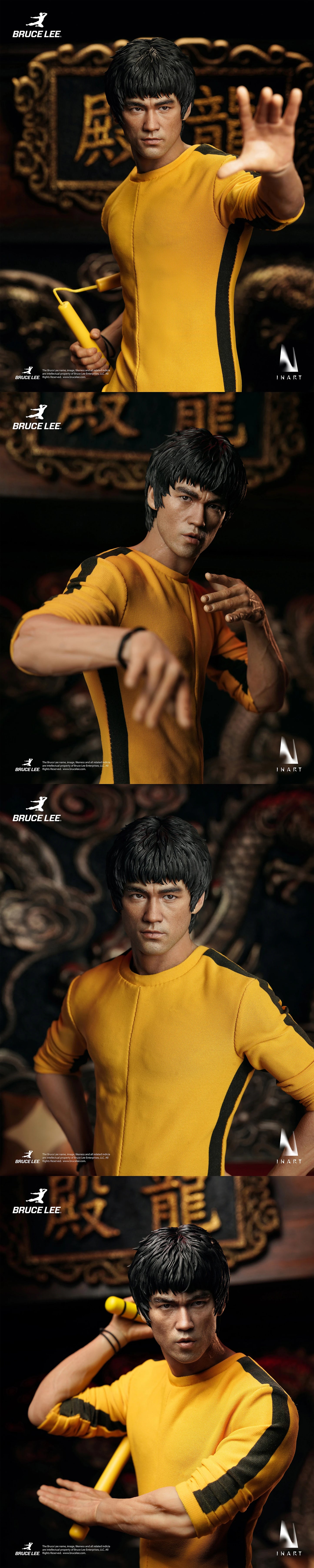 Pre-Order: INART Bruce Lee (Yellow Jumpsuit Ver.) InArt 1/6 Scale Action Figure