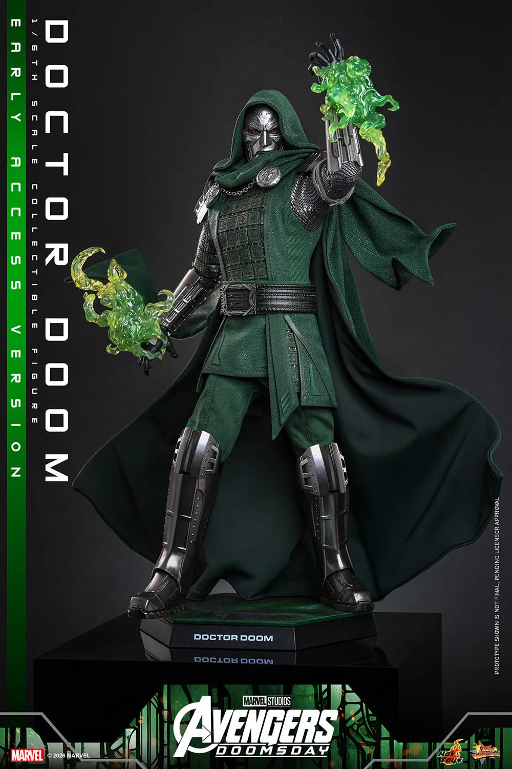 Pre-Order - Avengers: Doomsday MMS906 Doctor Doom 1/6th Scale Collectible Figure