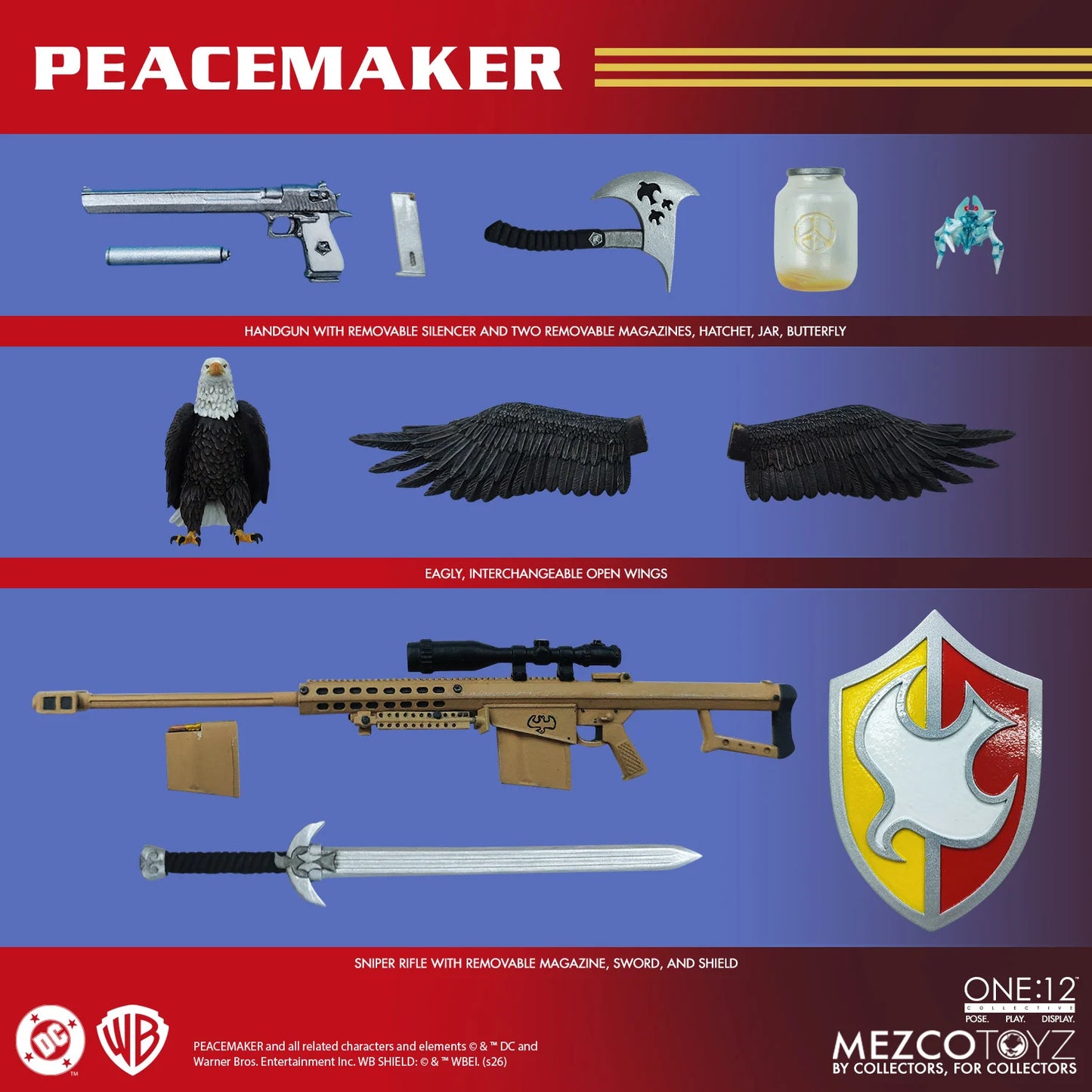 Pre-Order: Peacemaker One:12 Collective Peacemaker Action Figure