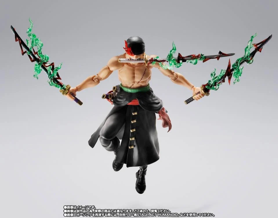 One Piece S.H.Figuarts Roronoa Zoro (The King of Hell) Exclusive Action Figure