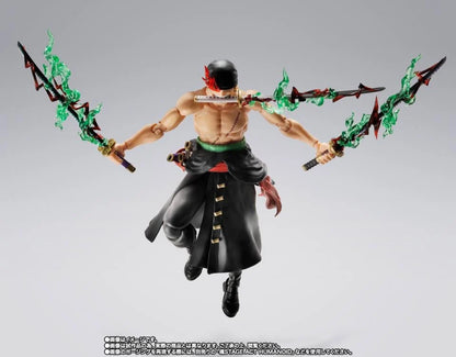 One Piece S.H.Figuarts Roronoa Zoro (The King of Hell) Exclusive Action Figure