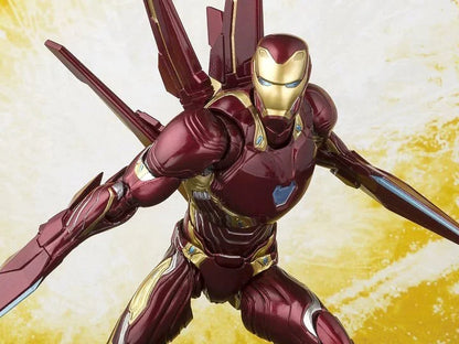 Avengers: Infinity War S.H.Figuarts Iron Man Mark L Action Figure With Nano-Weapon Set