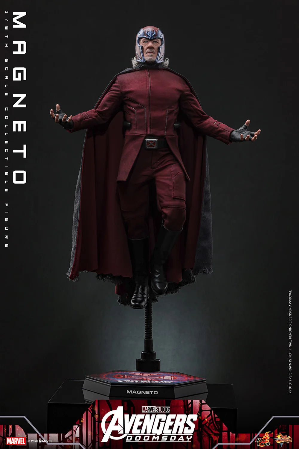 Pre-Order - Avengers: Doomsday MMS912 Magneto 1/6th Scale Collectible Figure