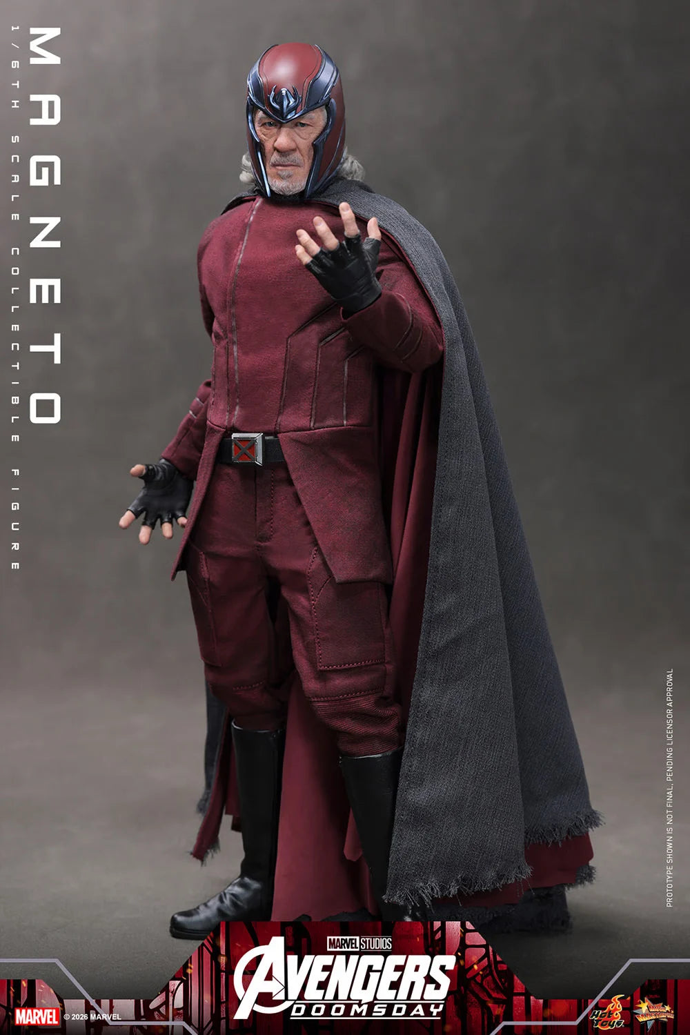 Pre-Order - Avengers: Doomsday MMS912 Magneto 1/6th Scale Collectible Figure