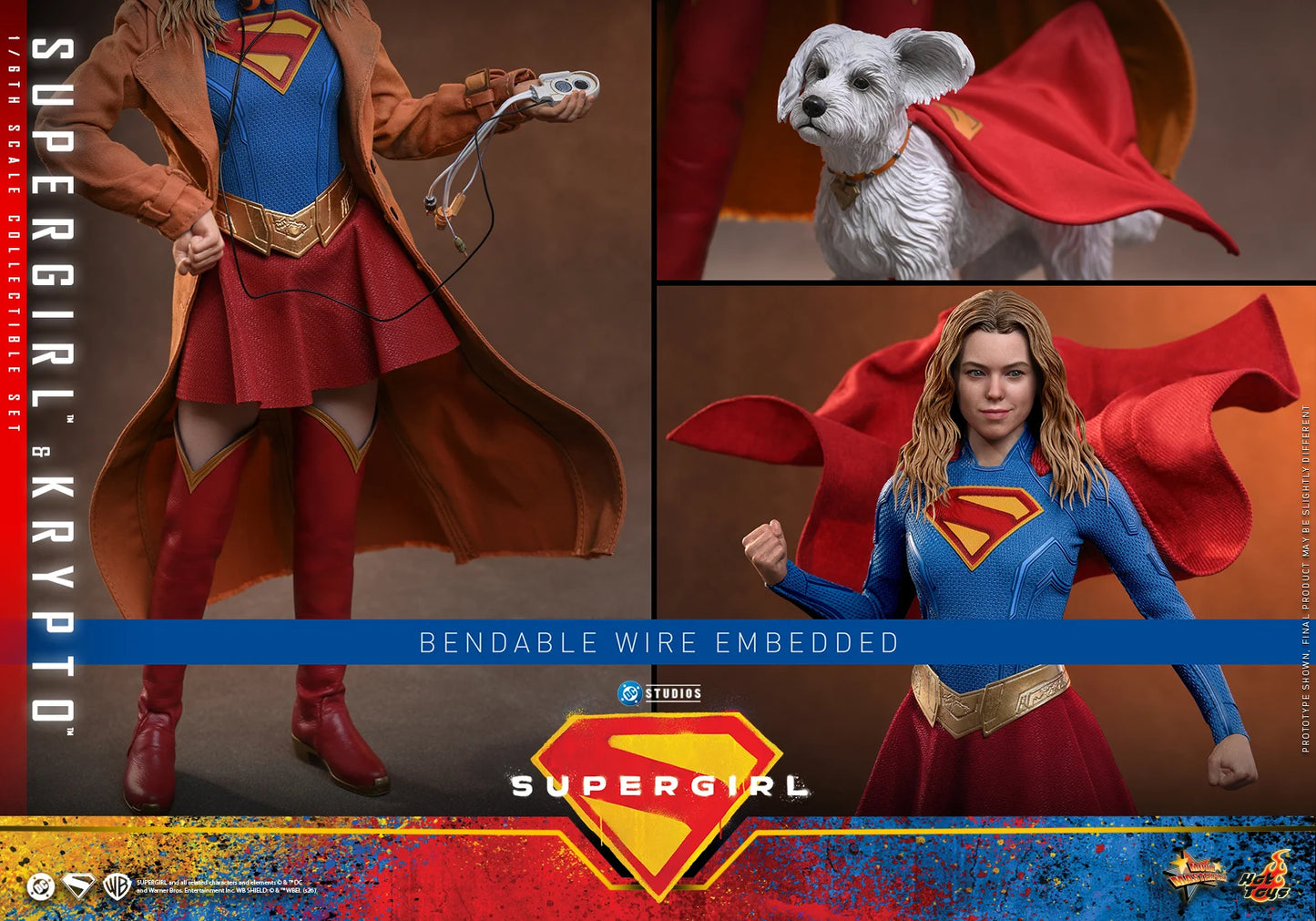PRE-ORDER - Supergirl MMS869 Supergirl & Krypto 1/6th Scale Collectible Figure