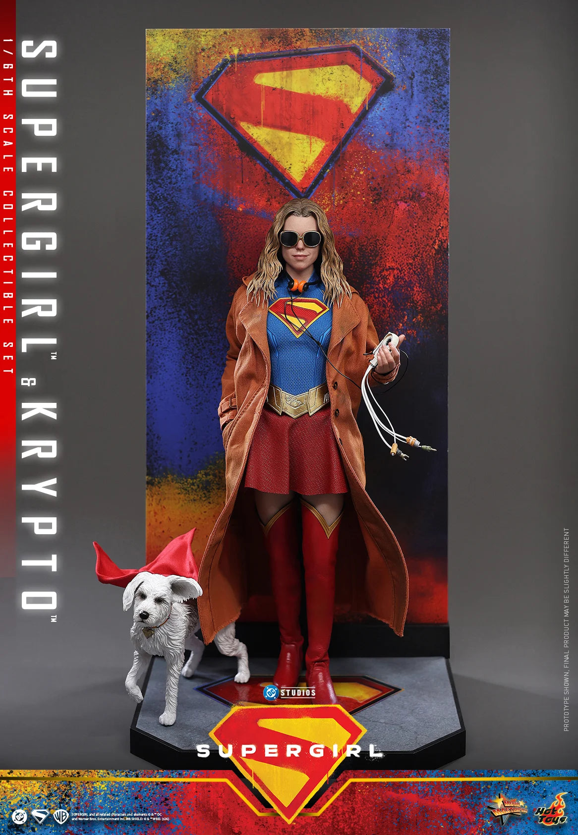 PRE-ORDER - Supergirl MMS869 Supergirl & Krypto 1/6th Scale Collectible Figure